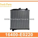 radiator 16400-E0220 16400E0220 for HINO 500 FC FG1 radiador
