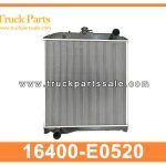 radiator 16400-E0520 16400E0520 for HINO 500 FG8 FL radiador
