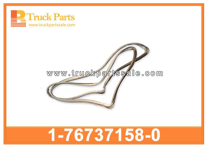 ront windshield weatherstrip 1-76737158-0 1767371580 1-76737-158-0 for ISUZU CXZ96 parabrisas de Ront WeatherStrip Ront Weatherstrip