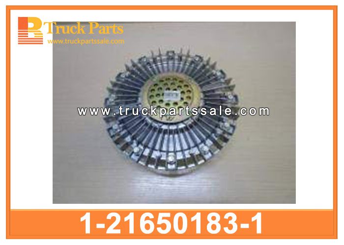 silicon oil fan clutch 1-21650183-1 1-21650183-0 1216501831 1216501830 1-21650-183-1 1-21650-183-0 for ISUZU GIGA CXZ CXM 8PE1 10PE1 embrague de ventilador de aceite de silicio