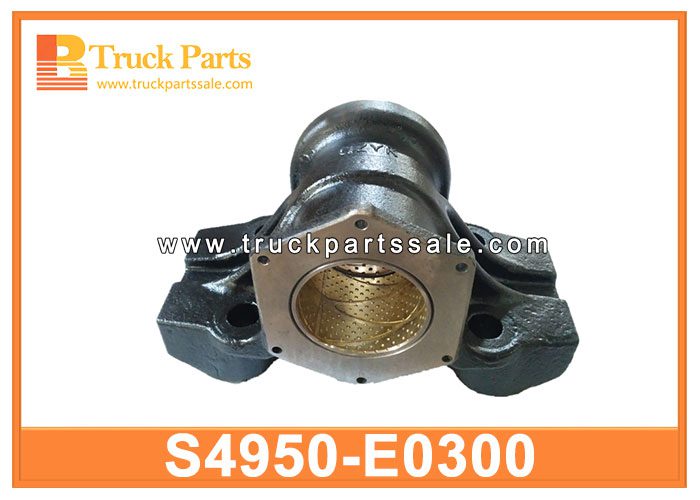 spring trunnion seat with cooper bushing S4950-E0300 S4950E0300 for HINO FM2P asiento de munnion de primavera con buje de Cooper trunnion