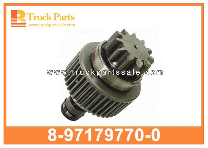 starter gear 11 teeth 8-97179770-0 8971797700 8-97179-770-0 for ISUZU NPR NKR 4HG1 4HF1 equipo de arranque