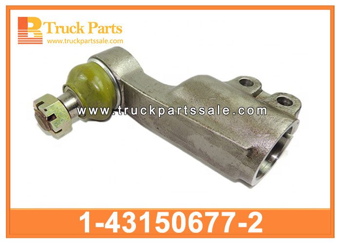 tie rod end 1-43150677-2 1-43150678-2 1431506772 1431506782 1-43150-677-2 1-43150-678-2 for ISUZU FORWARDER FTR 6HH1 TIPE ROD END
