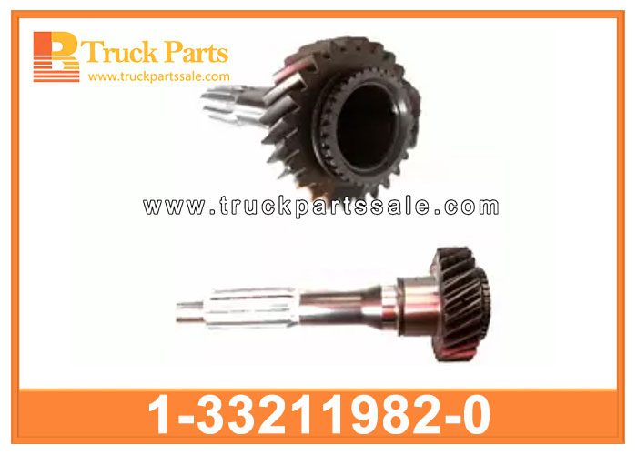 transmission top gear shaft 1-33211982-0 1332119820 1-33211-982-0 for ISUZU MLD6Q FVR 6HE1 6HK1 eje de transmisi??n de engranaje superior