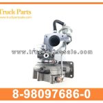 turbocharger 8-98097686-0 8-98097686-1 8-98054011-1 8-98097-686-0 8-98097-686-1 8-98054-011-1 for ISUZU NLR85 turbocompresor