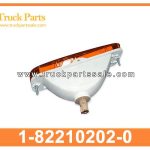 turn corner lamp assembly front right 1-82210202-0 1822102020 1-82210-202-0 for ISUZU EXZ01 Gire el conjunto de la l??mpara de esquina