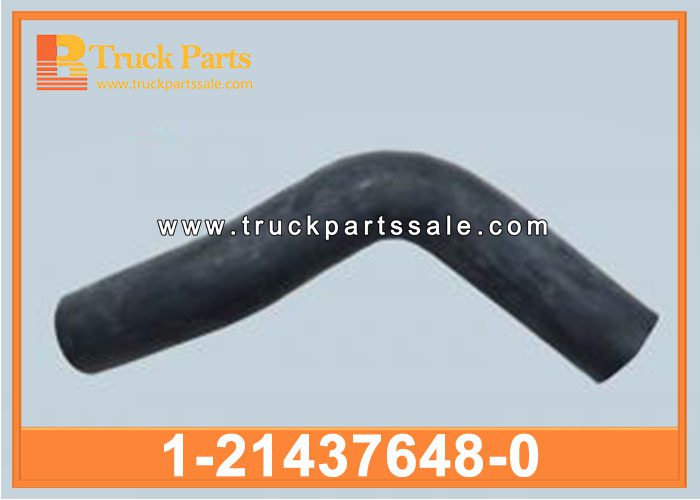 upper radiator hose 1-21437648-0 1214376480 1-21437-648-0 for ISUZU FORWARD FVR 6HK1 manguera del radiador superior