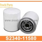 various truck engine main filter S2340-11580 S234011580 for HINO 700 SS1E E13C Varios filtro principal del motor de cami??n