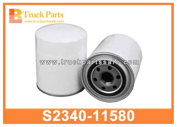 various truck engine main filter S2340-11580 S234011580 for HINO 700 SS1E E13C