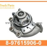 water pump for tractor trailer engine cooling system 8-97615906-0 8976159060 8-97615-906-0 for ISUZU 6WA1 6WF1 GIGA bomba de agua