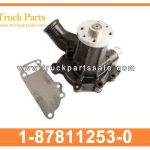 water pump repair kit 1-87811253-0 1878112530 1-87811-253-0 for ISUZU 6BD1 6BG1 Kit de reparaci??n de la bomba de agua