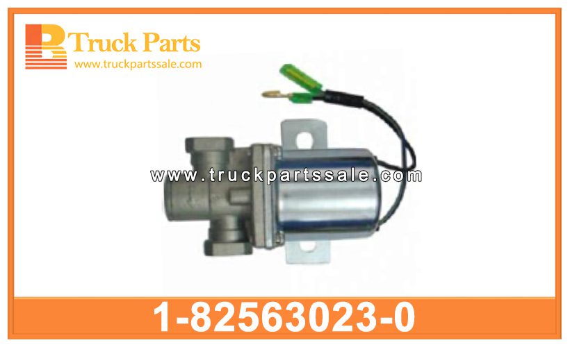 24v Magnetic Valve with three way 1-82563023-0 1825630230 1-82563-023-0 for ISUZU V??lvula magn??tica con tres v??as