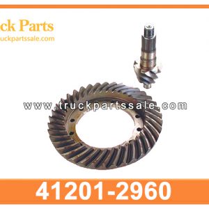 7X38 crown wheel and pinion gear 41201-2960 412012960 for HINO 500