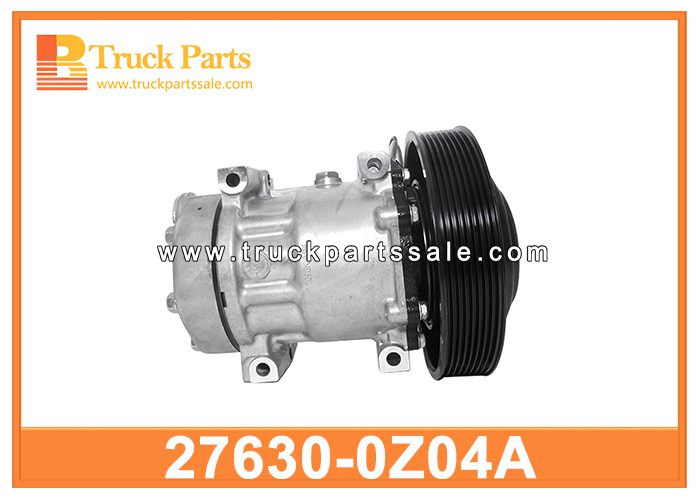 AC Compressor 27630-0Z04A 276300Z04A for NISSAN Compresor de aire acondicionado