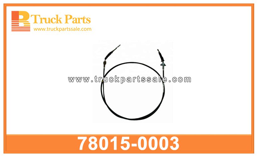 ACCELERATOR CABLE 78015-0003 780150003 for HINO Cable acelerador