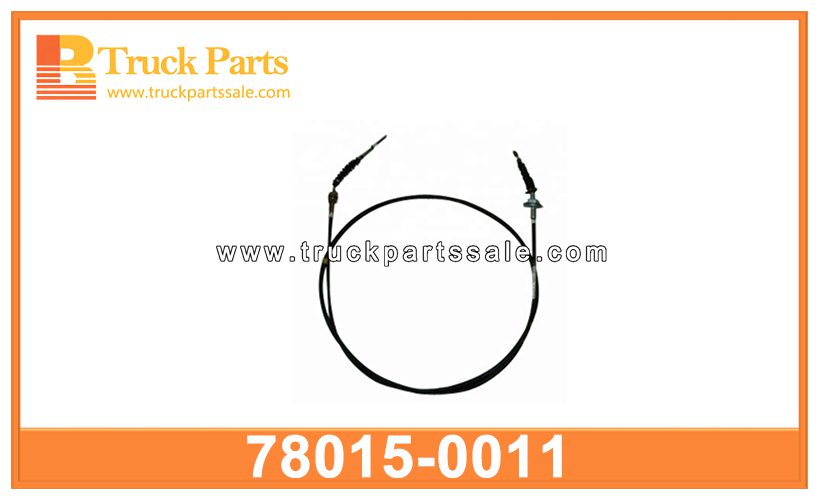 ACCELERATOR CABLE 78015-0011 780150011 for HINO Cable acelerador