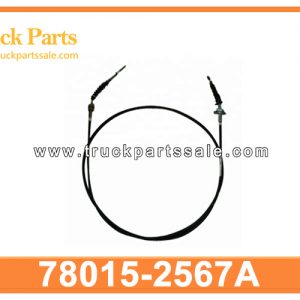 ACCELERATOR CABLE 78015-2567A 780152567A for HINO