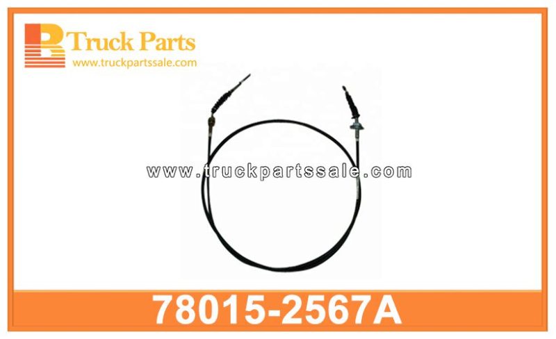 ACCELERATOR CABLE 78015-2567A 780152567A for HINO Cable acelerador