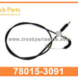 ACCELERATOR CABLE 78015-3091 780153091 for HINO EF750