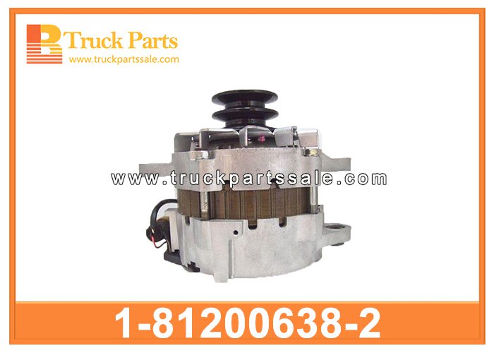 ALTERNATOR 1-81200638-2 1812006382 1-81200-638-2 for ISUZU 6HK1 6HA1 ALTERNADOR