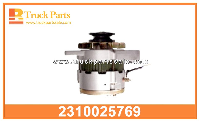 ALTERNATOR 2310025769 for HINO H07D ALTERNADOR