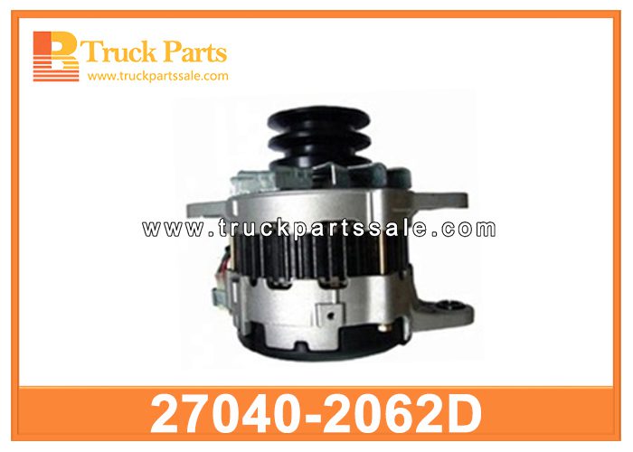 ALTERNATOR 27040-2062D 270402062D for HINO j05c j08c ALTERNADOR