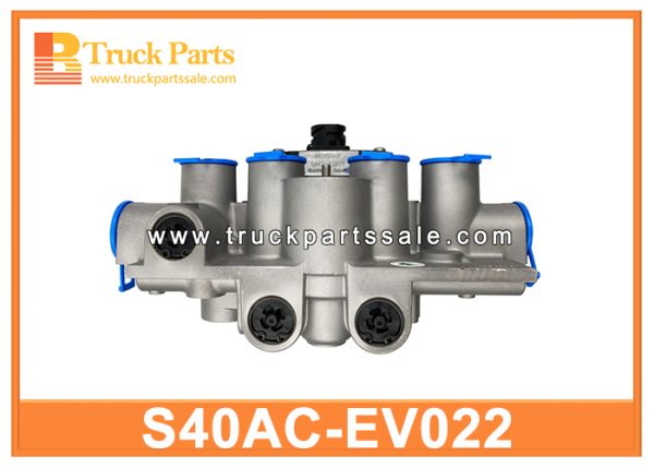 Air Dryer Valve S40AC-EV022 for HINO JO8E Válvula de secador de aire صمام مجفف الهواء