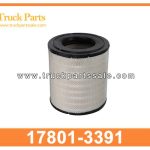 Air Filter 17801-3391 for HINO JO8C Filtro de aire