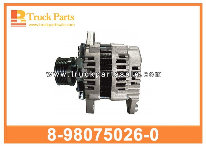 Alternator 12V 24V 8-98075026-0 8980750260 8-98075-026-0 for ISUZU 4HK1 Alternador