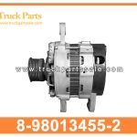 Alternator 8-98013455-2 8980134552 8-98013-455-2 for ISUZU 4HK1 Alternador
