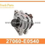 Alternator Assy 27060-E0540 27060E0540 for HINO FW1E HI700 Alternador Assy