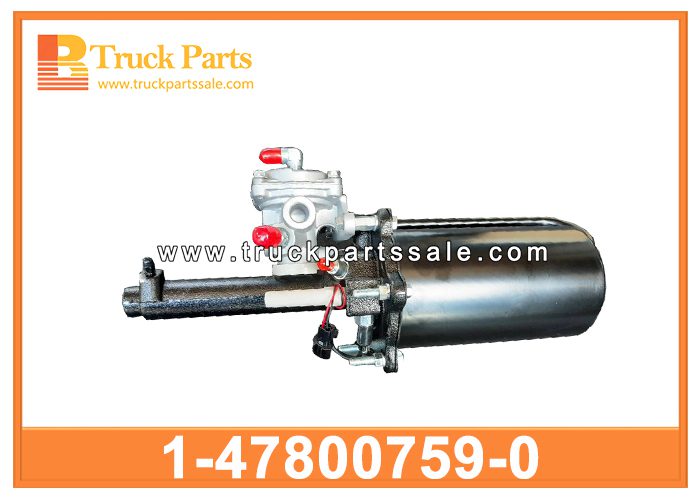 Brake Booster Long 1-47800759-0 1478007590 1-47800-759-0 for ISUZU 4HK1 Refuerzo de frenos