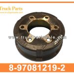 Brake Drum 8-97081219-2 8970812192 8-97081-219-2 for ISUZU NPR85 Tambor del freno