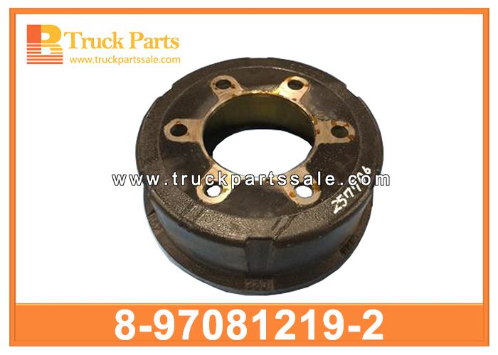 Brake Drum 8-97081219-2 8970812192 8-97081-219-2 for ISUZU NPR85 Tambor del freno