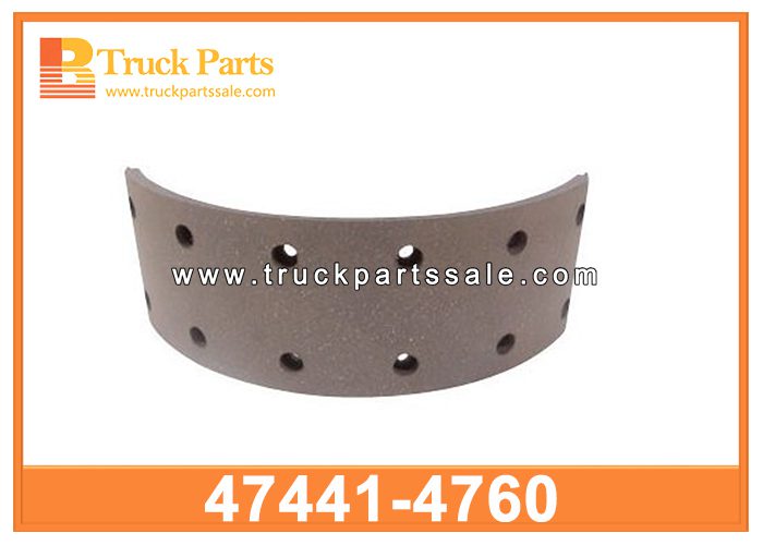 Brake Lining 47441-4760 for HINO FS166 Romper el forro