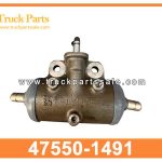Brake Wheel Cylinder Rear 47550-1491 for HINO LEG LRK LCM Cilindro de la rueda de freno trasero