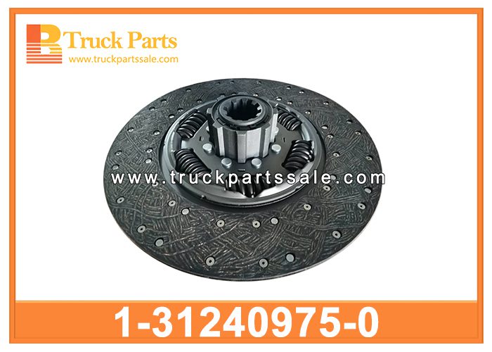 Clutch Disc 1-31240975-0 1312409750 1-31240-975-0 for ISUZU C240 6WF1 Disco de embrague