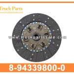 Clutch Disc 300X190X24 8-94339800-0 8943398000 8-94339-800-0 for ISUZU 4HF1 NPR66 NHR Disco de embrague