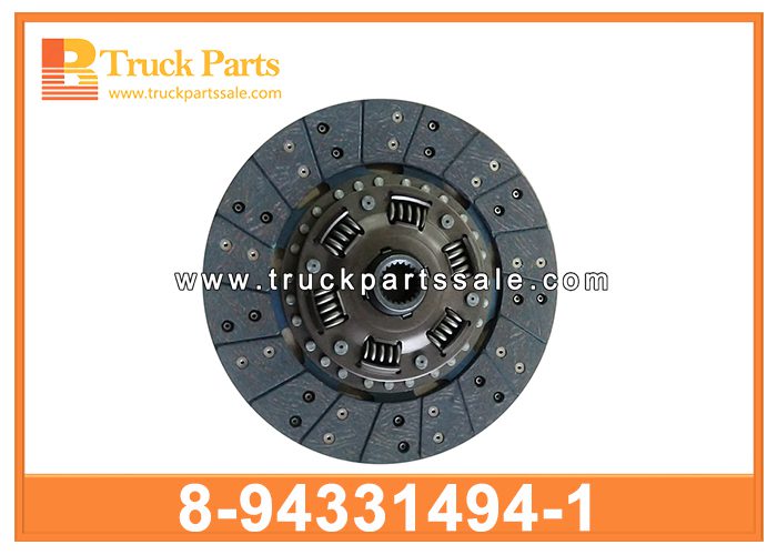 Clutch Disc 8-94331494-1 8943314941 8-94331-494-1 for ISUZU NKR Disco de embrague