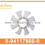 Cooling Fan blade 8-94117866-0 8941178660 8-94117-866-0 for ISUZU ELF350 Hoja del ventilador de enfriamiento