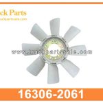 Cooling Fan blade size 600mm 16306-2061 163062061 for HINO Hoja del ventilador de enfriamiento