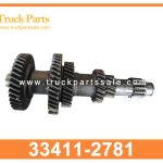 Counter Shaft 9TX22TX10T 33411-2781 334112781 for HINO F20C Pollito