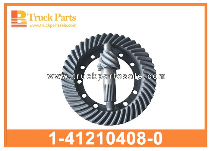Crown Wheel Pinion Differential 1-41210408-0 1412104080 1-41210-408-0 for ISUZU Diferencial de pi ??n de la rueda de la corona