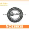 Crown Wheel and Pinion MC839938 for MITSUBISHI 6D16 Rueda de la corona y pi ??n