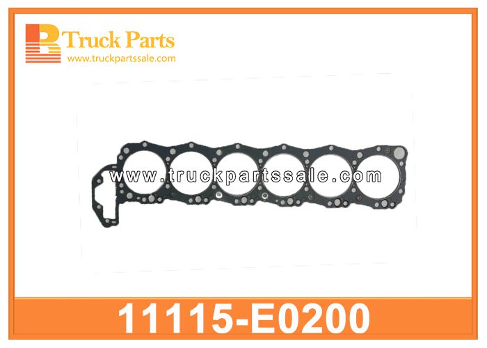 Cylinder Head Gasket 11115-E0200 11115E0200 for HINO J08C Junta de culata