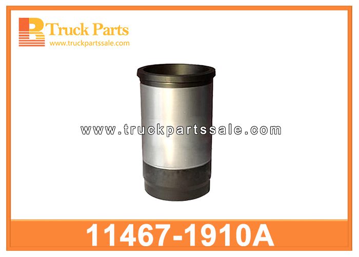 Cylinder Liner 11467-1910A 114671910A for HINO Camisa de cilindro