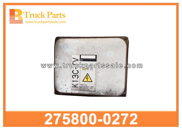 ECU 275800-0272 89560-4063 2758000272 895604063 for HINO K13C ECU