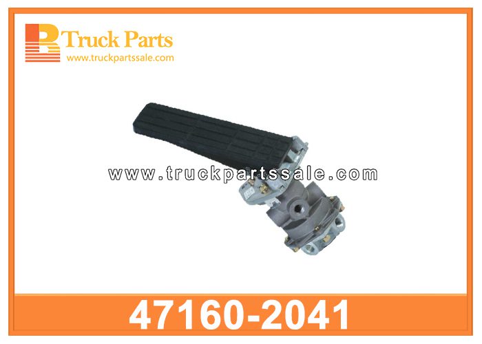 FOOT BRAKE VALVE 47160-2041 471602041 for HINO V??lvula de freno de pie