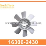 Fan Blade 600MM 16306-2430 for HINO K13C EK100 Aspa del ventilador