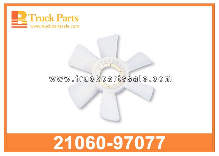 Fan Blade 670MM 21060-97077 21060-97064 2106097077 2106097064 for NISSAN CK451 PF6T RG8 Aspa del ventilador